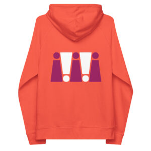 【CPGN STUDIO】23FW★ Vividness Raglan Hoodie Orange Unisex Eco Raglan Hoodie - Corner Store Co-op